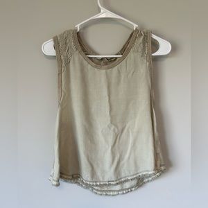 Free People Top with embroidered logo